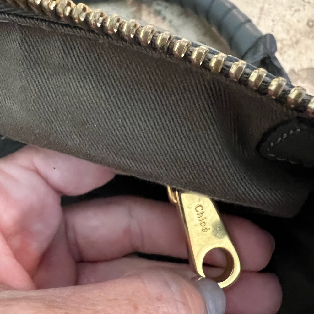 Chloe “Marcie” satchel bag in grey. Beautiful bag, excellent used condition! - Picture 9 of 15